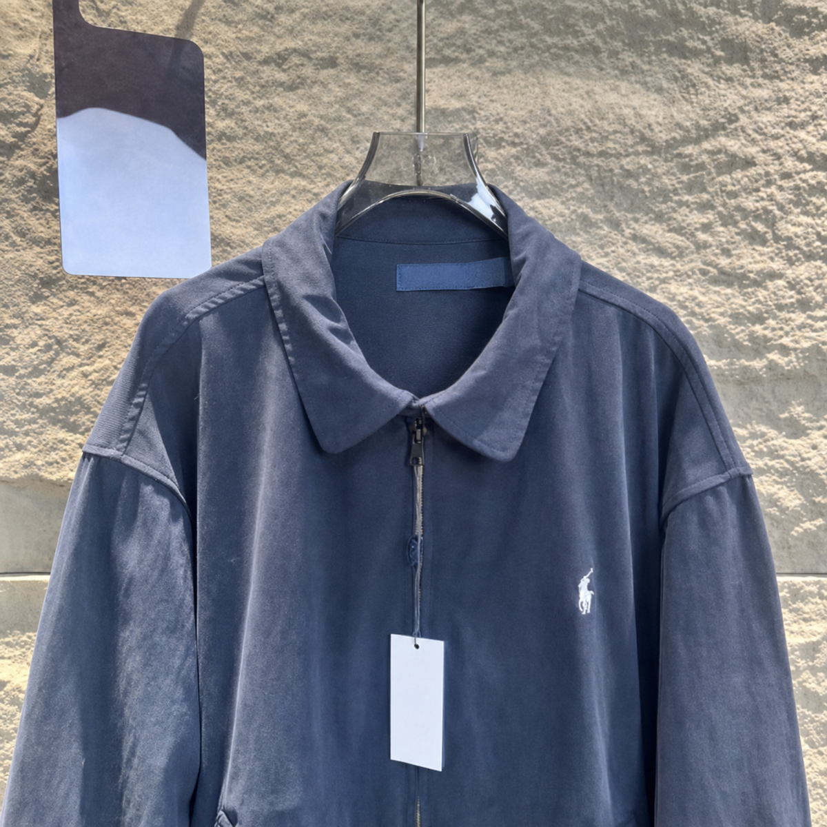 Ralph Lauren Outerwear Oversized Cotton Collared Jacket