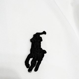 Ralph Lauren Contrast Stripe Trim Piqué Polo Shirt