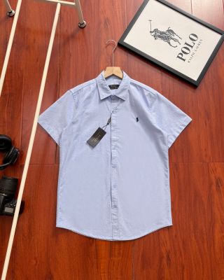 Ralph Lauren Shirt Classic Oxford Cotton Short Sleeve Casual Shirt