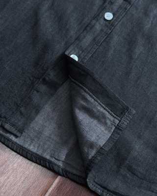 Ralph Lauren Shirt Lightweight Washed Tencel Denim Long Sleeve