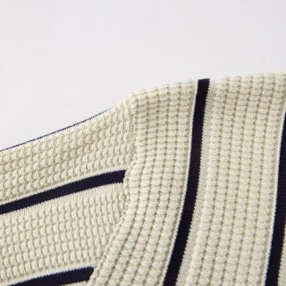 Ralph Lauren Striped Knit Polo Shirt