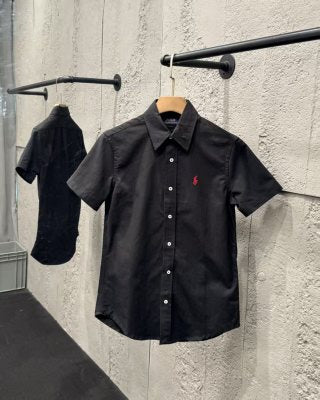 Ralph Lauren Shirt Unisex Oxford Short Sleeve Button-Down