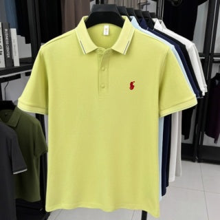 Ralph Lauren Red Pony Piqué Cotton Polo Shirt