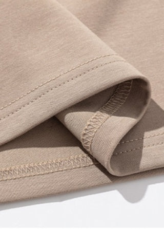 Ralph Lauren Sweatshirt Rivet-Shoulder Short Sleeve Crewneck