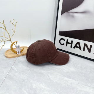 Ralph Lauren Hat Cocoa Brown White Pony Curved Brim Cap