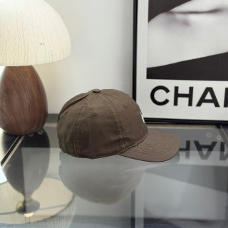 Ralph Lauren Hat Dark Walnut Brown Baseball Cap with White Pony Embroidery