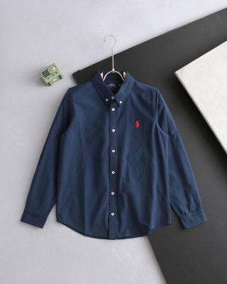 Ralph Lauren Shirt Oxford Washed Long Sleeve Casual Shirt