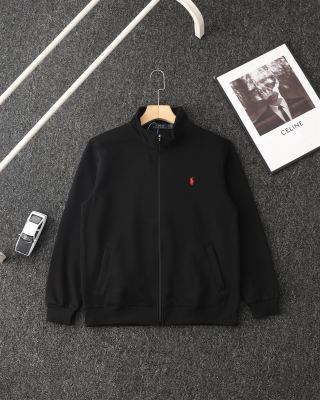 Ralph Lauren Signature Outerwear Full Zip Sweatshirt Jacket