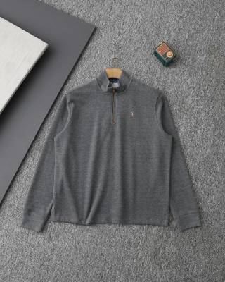 Ralph Lauren Sweatshirt Color Pony Embroidered Half-Zip Pullover
