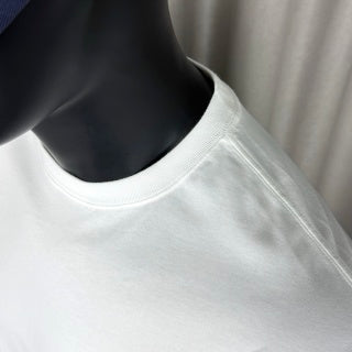 Ralph Lauren T-shirt White Pony Embroidered Heavy Cotton Crewneck Tee