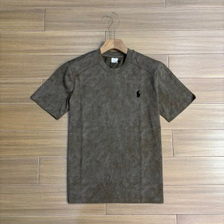Ralph Lauren T-shirt Washed Texture Pony Embroidered Crewneck Tee