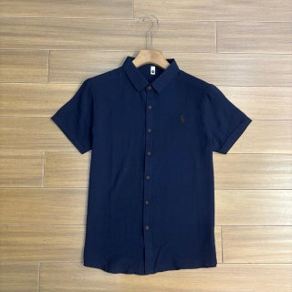 Ralph Lauren Shirt Solid Short Sleeve Embroidered Logo Shirt