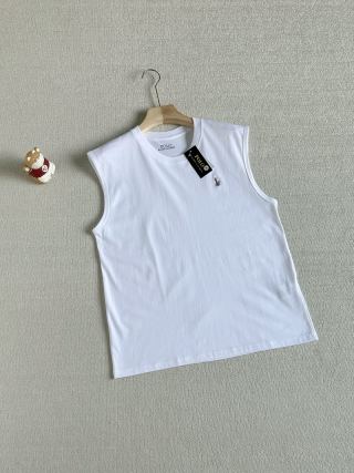 Ralph Lauren T-shirt Color Pony Sleeveless Cotton Tank Two-Pack