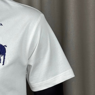 Ralph Lauren T-shirt Unisex Big Pony Sleeve Patch Crewneck Tee