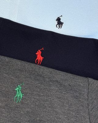 Ralph Lauren Polo Shirt Relaxed Cotton Mesh Piqué Polo