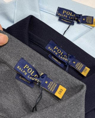 Ralph Lauren Polo Shirt Relaxed Cotton Mesh Piqué Polo