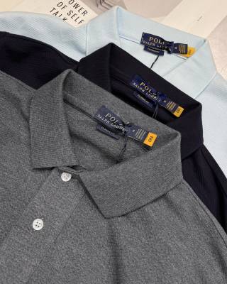 Ralph Lauren Polo Shirt Relaxed Cotton Mesh Piqué Polo